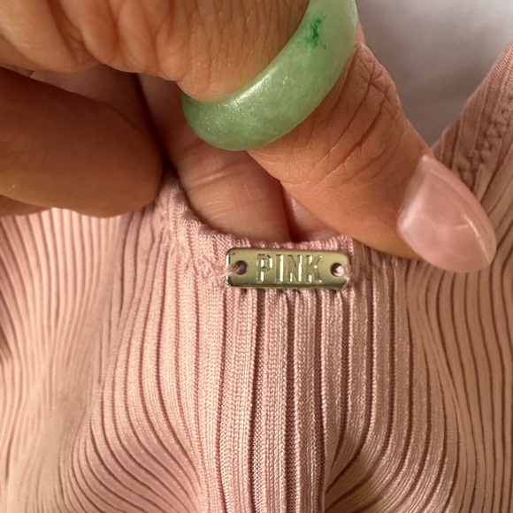 Pinko Blush Ribbed Swimsuit - Picture 3 of 4